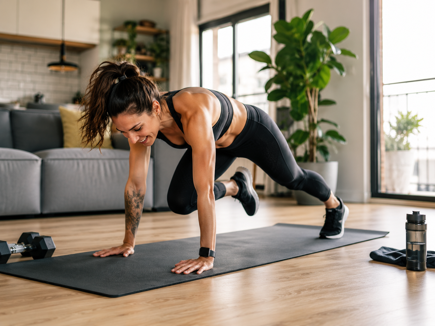 Capa: Treino Rápido para Fazer em Casa